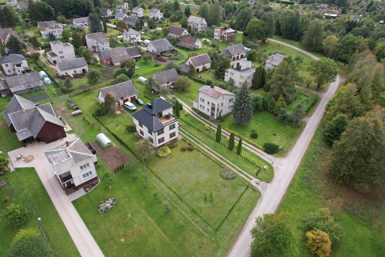 Ferienwohnung Vorutos Terasa Anykščiai Exterior foto